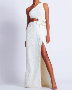 PatBO Jacquard Maxi Dress- Dresses & Jumpsuits