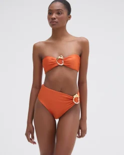 PatBO JERSEY SANDS STONE BIKINI BOTTOM- Bikinis|Matching Sets