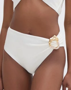 PatBO JERSEY SANDS STONE BIKINI BOTTOM- Bikinis|Matching Sets