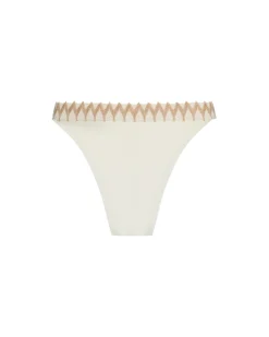 PatBO JUTE TRIM BIKINI BOTTOM- Bikinis