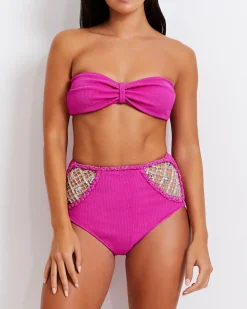 PatBO Knit Bandeau Bikini Top X Harrods (FINAL SALE)- Bikinis