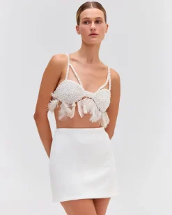 PatBO Knit Mini Skirt- Bottoms