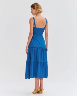 PatBO Linen Midi Dress- Dresses & Jumpsuits