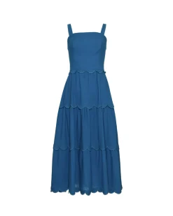PatBO Linen Midi Dress- Dresses & Jumpsuits