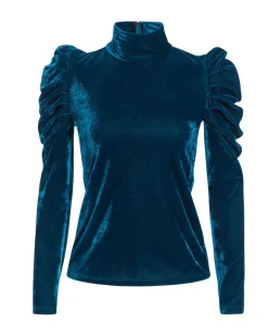 PatBO LUXE VELVET TURTLENECK (FINAL SALE)- Matching Sets|Tops & Bodysuits