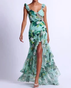 PatBO Magnolia Bustier Maxi Dress (FINAL SALE)- Dresses & Jumpsuits