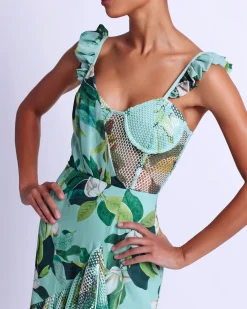 PatBO Magnolia Bustier Maxi Dress (FINAL SALE)- Dresses & Jumpsuits