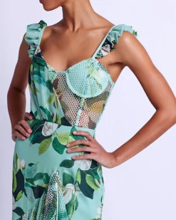 PatBO Magnolia Bustier Maxi Dress (FINAL SALE)- Dresses & Jumpsuits
