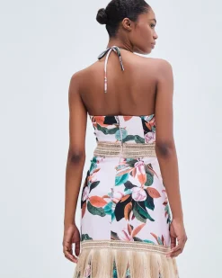 PatBO Magnolia Fitted Midi Dress (FINAL SALE)- Dresses & Jumpsuits