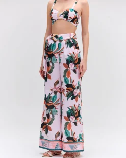 PatBO Magnolia Wide Leg Pant (FINAL SALE)- Matching Sets|Bottoms