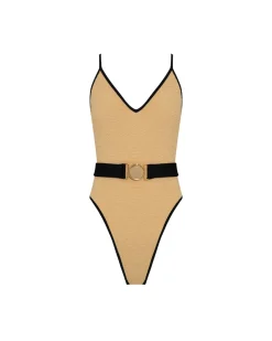 PatBO Metallic Jacquard One Piece- One Pieces