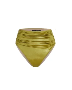 PatBO Metallic Jersey Bikini Bottom (FINAL SALE)- Bikinis