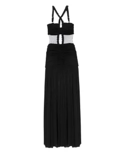 PatBO Moonlight Cross-Front Maxi Dress- Dresses & Jumpsuits