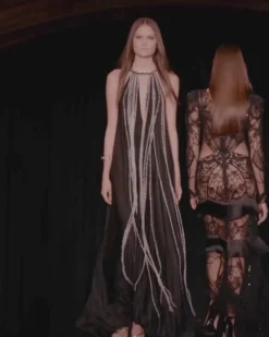 PatBO Moonlight Crystal Beaded Maxi Dress (RUNWAY)- Dresses & Jumpsuits