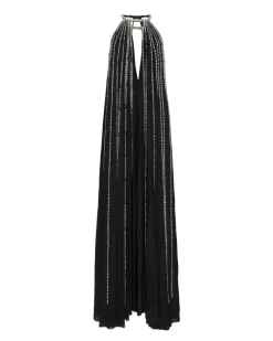 PatBO Moonlight Crystal Beaded Maxi Dress (RUNWAY)- Dresses & Jumpsuits