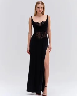 PatBO Moonlight Lace Maxi Dress- Dresses & Jumpsuits