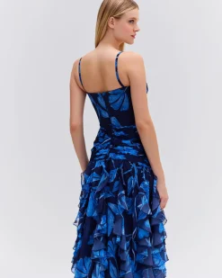 PatBO NIGHTFLOWER BUSTIER MAXI DRESS (FINAL SALE)- Dresses & Jumpsuits