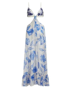 PatBO Nightflower Embroidered Beach Dress (FINAL SALE)- Beach Dresses