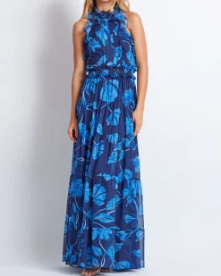 PatBO Nightflower Open Back Maxi Dress (FINAL SALE)- Dresses & Jumpsuits