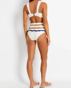 PatBO Off-The-Shoulder Bikini Top (FINAL SALE)- Bikinis