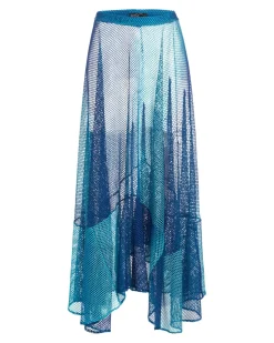 PatBO OMBRE NETTED BEACH SKIRT (FINAL SALE)- Cover-ups|Matching Sets