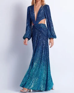 PatBO OMBRE SEQUIN GOWN (FINAL SALE)- Dresses & Jumpsuits