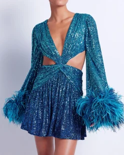 PatBO OMBRE SEQUIN MINI DRESS (FINAL SALE)- Dresses & Jumpsuits