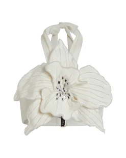 PatBO Orchid Flower Top (FINAL SALE)- Tops & Bodysuits
