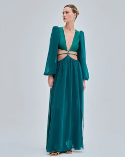 PatBO PISCINA CUTOUT MAXI DRESS (FINAL SALE)- Beach Dresses