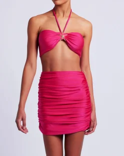 PatBO Piscina Stretch Mini Skirt (FINAL SALE)- Cover-ups|Matching Sets