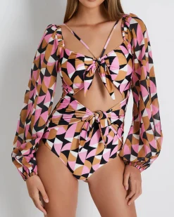 PatBO Plitka Cut-out Bodysuit (FINAL SALE)- One Pieces|Tops & Bodysuits