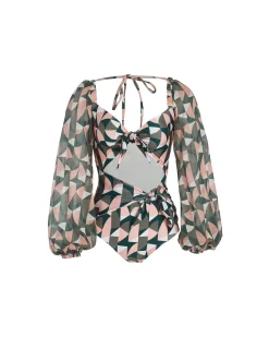 PatBO Plitka Cut-out Bodysuit (FINAL SALE)- One Pieces|Tops & Bodysuits