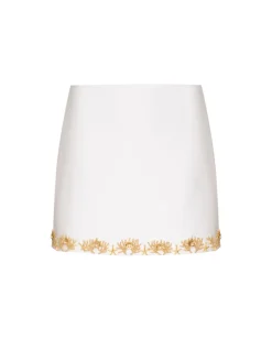 PatBO PORTOFINO BEADED MINI SKIRT- Cover-ups