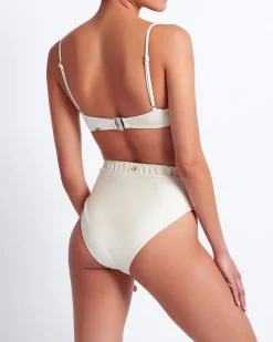 PatBO SEASHELL HIGH CUT BIKINI BOTTOM (FINAL SALE)- Bikinis