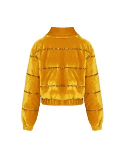PatBO Stardust Beaded Bomber (FINAL SALE)- Jackets