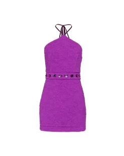 PatBO Stretch Jacquard Beaded Mini- Dresses & Jumpsuits
