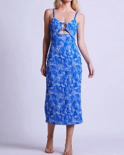 PatBO Stretch Jacquard Midi Dress (FINAL SALE)- Dresses & Jumpsuits