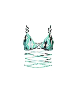 PatBO TWIST TIE-WRAP BIKINI TOP (FINAL SALE)- Bikinis