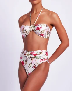 PatBO Viera Halterneck Bikini Top (FINAL SALE)- Bikinis