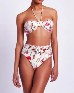 PatBO Viera Halterneck Bikini Top (FINAL SALE)- Bikinis
