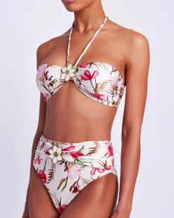 PatBO Viera Halterneck Bikini Top (FINAL SALE)- Bikinis