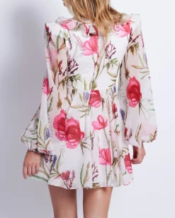 PatBO Viera V-Neck Mini Dress (FINAL SALE)- Dresses & Jumpsuits