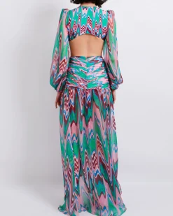 PatBO Wave Cut-Out Bodysuit (FINAL SALE)- One Pieces