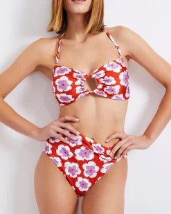 PatBO WINDFLOWER BANDEAU BIKINI TOP (FINAL SALE)- Bikinis