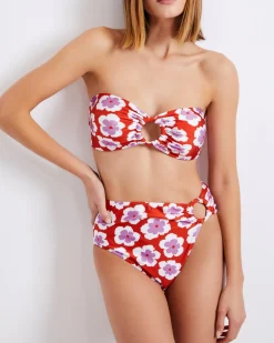 PatBO WINDFLOWER BANDEAU BIKINI TOP (FINAL SALE)- Bikinis
