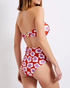 PatBO WINDFLOWER BANDEAU BIKINI TOP (FINAL SALE)- Bikinis